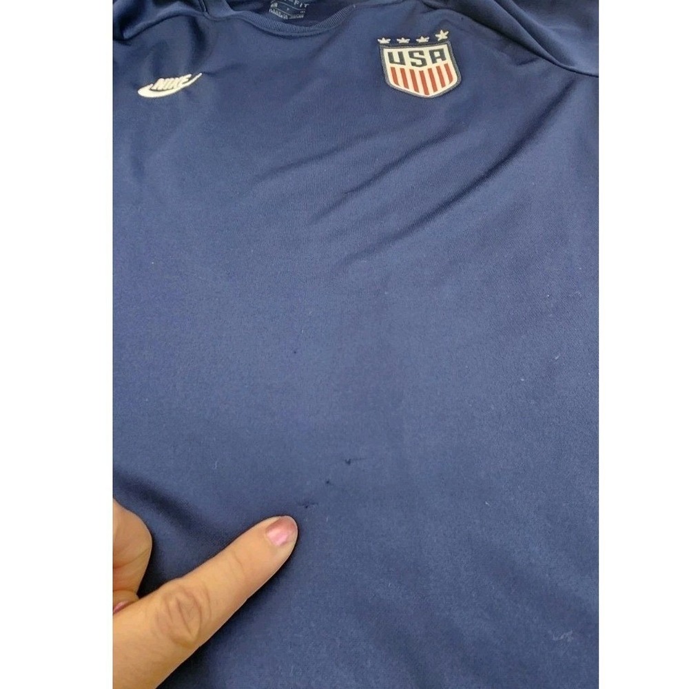 Vintage Nike United‎ States Soccer Training Jersey Size Small Womens, TEAM USA - Picture 7 of 8